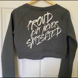 Alphalete crop sweater